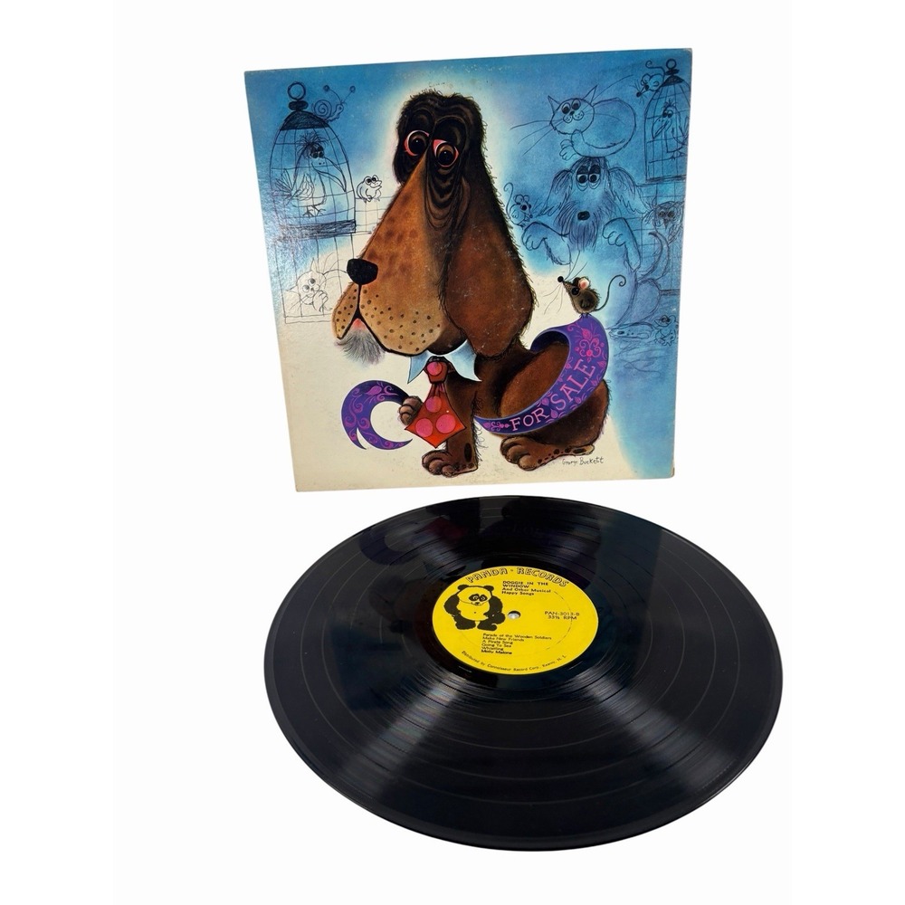 Doggie in the Window & Other Musical Happy Songs vinyl LP PANDA Childrens Record